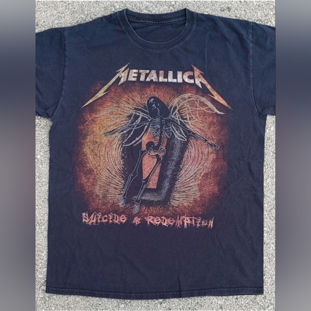 Vintage Metallica 2000s Graphic Shirt Y2K Streetwear Heavy Metal Tee Medium - Picture 2 of 3